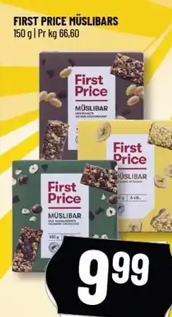 Løvbjerg FIRST PRICE MÜSLIBARS tilbud