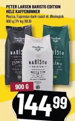 Løvbjerg PETER LARSEN BARISTO EDITION HELE KAFFEBØNNER tilbud