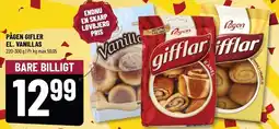Løvbjerg PÅGEN GIFLER EL. VANILLAS tilbud