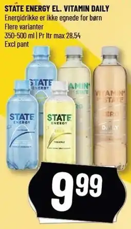Løvbjerg STATE ENERGY EL. VITAMIN DAILY tilbud