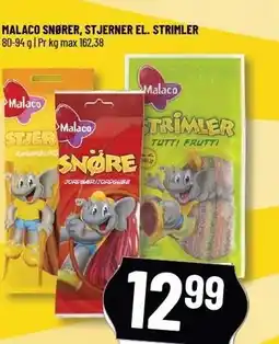 Løvbjerg MALACO SNØRER, STJERNER EL. STRIMLER tilbud