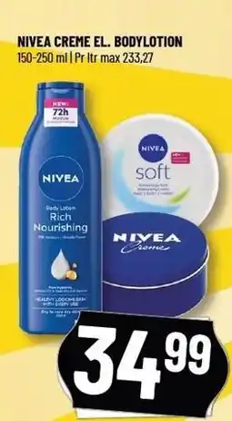 Løvbjerg NIVEA CREME EL. BODYLOTION tilbud