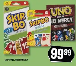 Løvbjerg SKIP-BO EL. UNO NO MERCY tilbud