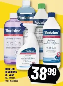 Løvbjerg RODALON RENGØRING EL. VASK tilbud