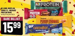 Løvbjerg BE-KIND, BODYLAB, CORNY EL. GRENADE PROTEIN BARS tilbud