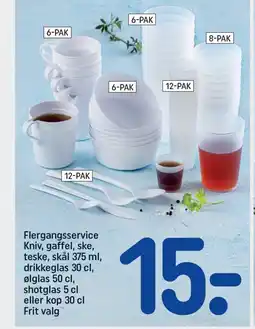 REMA 1000 Flergangsservice tilbud