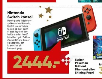 Bilka Nintendo Switch konsol tilbud