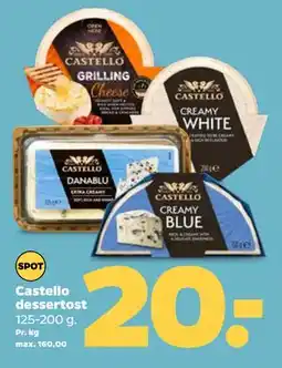 Netto Castello dessertost tilbud