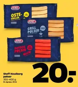 Netto Steff Houlberg pølser tilbud