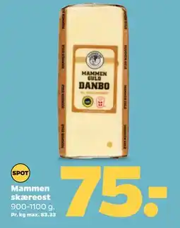 Netto Mammen skæreost tilbud