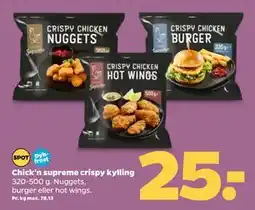 Netto Chick'n supreme crispy kylling tilbud