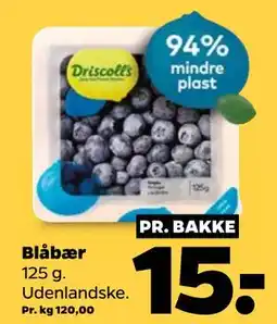 Netto Blåbær tilbud