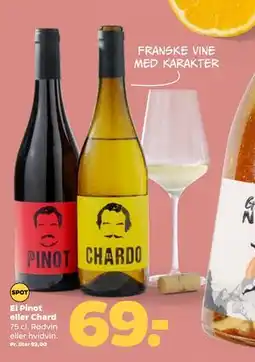Netto El Pinot eller Chard tilbud