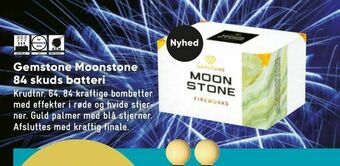 Bilka Gemstone Moonstone 84 skuds batteri tilbud