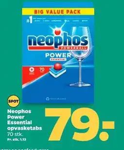 Netto Neophos Power Essential opvasketabs tilbud
