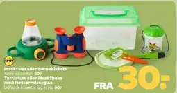 Netto Terrarium eller insektboks med forstørrelsesglas tilbud