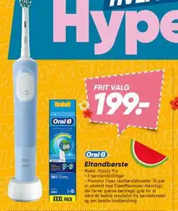 Bilka Eltandbørste tilbud