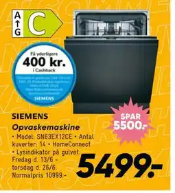 Bilka Opvaskemaskine tilbud