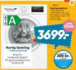Bilka Vaskemaskine tilbud