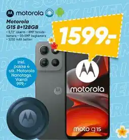 Bilka Motorola G15 8+128GB tilbud
