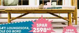 Bilka Loungebord tilbud