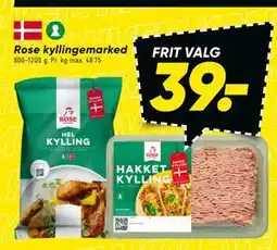 Bilka Rose kyllingemarked tilbud