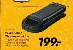 Bilka Køkkenchef Churros maskine tilbud