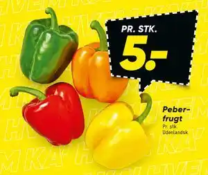 Bilka Peberfrugt tilbud