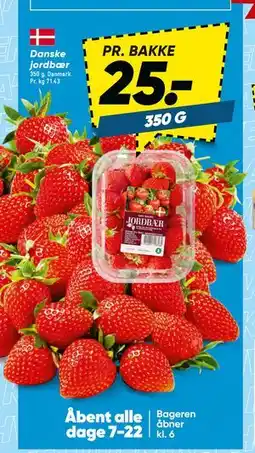 Bilka Danske jordbær tilbud