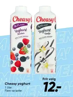 Bilka Cheasy yoghurt tilbud