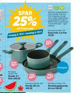 Bilka SPAR 25% på Greenchef tilbud