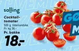 Bilka Cocktailtomater tilbud