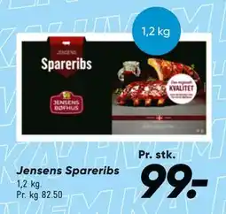 Bilka Jensens Spareribs tilbud
