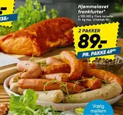 Bilka Hjemmelavet frankfurter tilbud