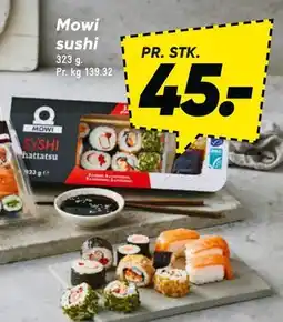 Bilka Mowi sushi tilbud