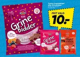 Bilka Castus frugtstænger eller Grinebidder tilbud