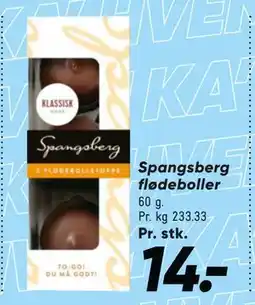 Bilka Spangsberg flødeboller tilbud
