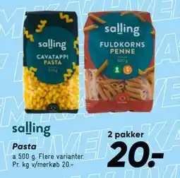 Bilka Pasta tilbud