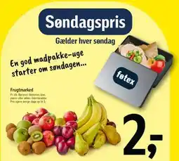Føtex Frugtmarked tilbud