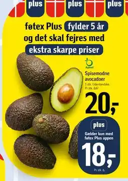 Føtex Spisemodne avocadoer tilbud