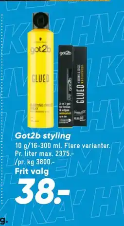 Bilka Got2b styling tilbud