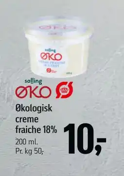 Føtex Økologisk creme fraiche 18% tilbud