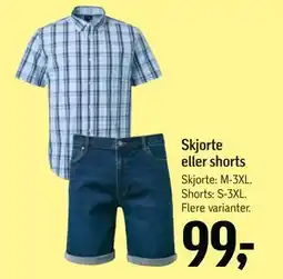 Føtex Skjorte eller shorts tilbud