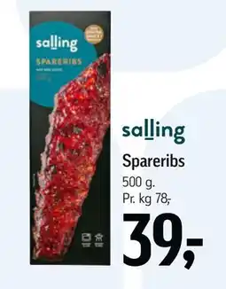 Føtex Spareribs tilbud