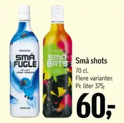 Føtex Små shots tilbud