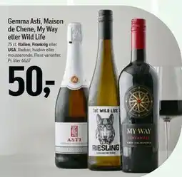 Føtex Gemma Asti, Maison de Chene, My Way eller Wild Life tilbud