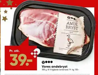 Bilka Vores andebryst tilbud
