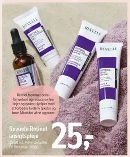 Føtex Revuele Retinol ansigtspleje tilbud