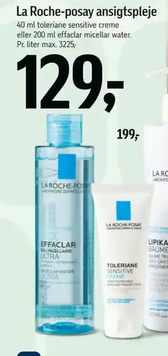 Føtex La Roche-posay ansigtspleje tilbud