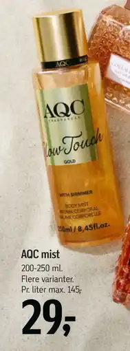 Føtex AQC mist tilbud